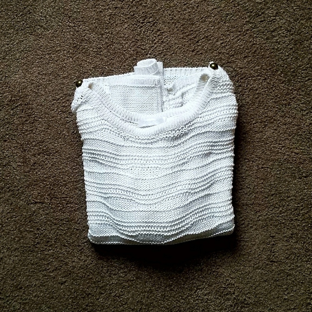 Promod White Sweater